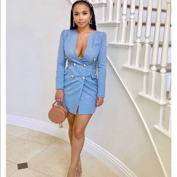 Office Lady Suit Dress - Picture 1 of 5